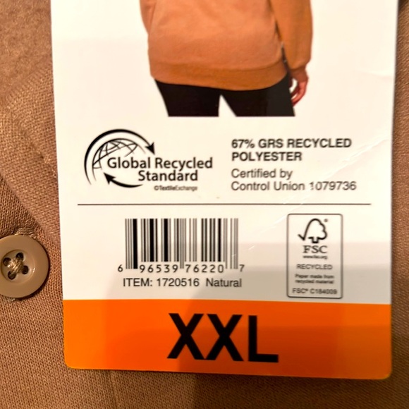 MONDETTA Collared Pullover XXL. NWT - Picture 6 of 6